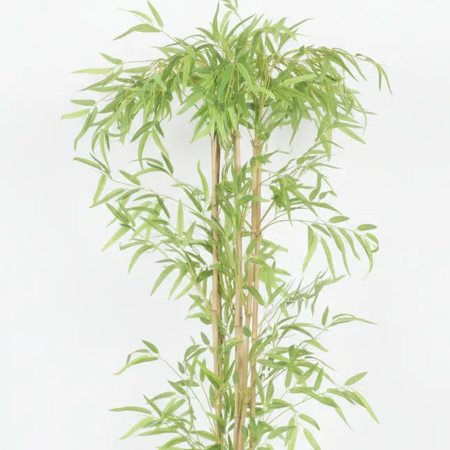 Bamboo Leaf Floor Plant with Pot - Artificial Plant