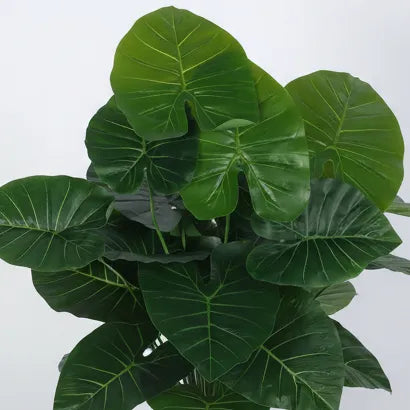 Rubber Leaf Indoor Decor Accent Plant - Artificial Plant