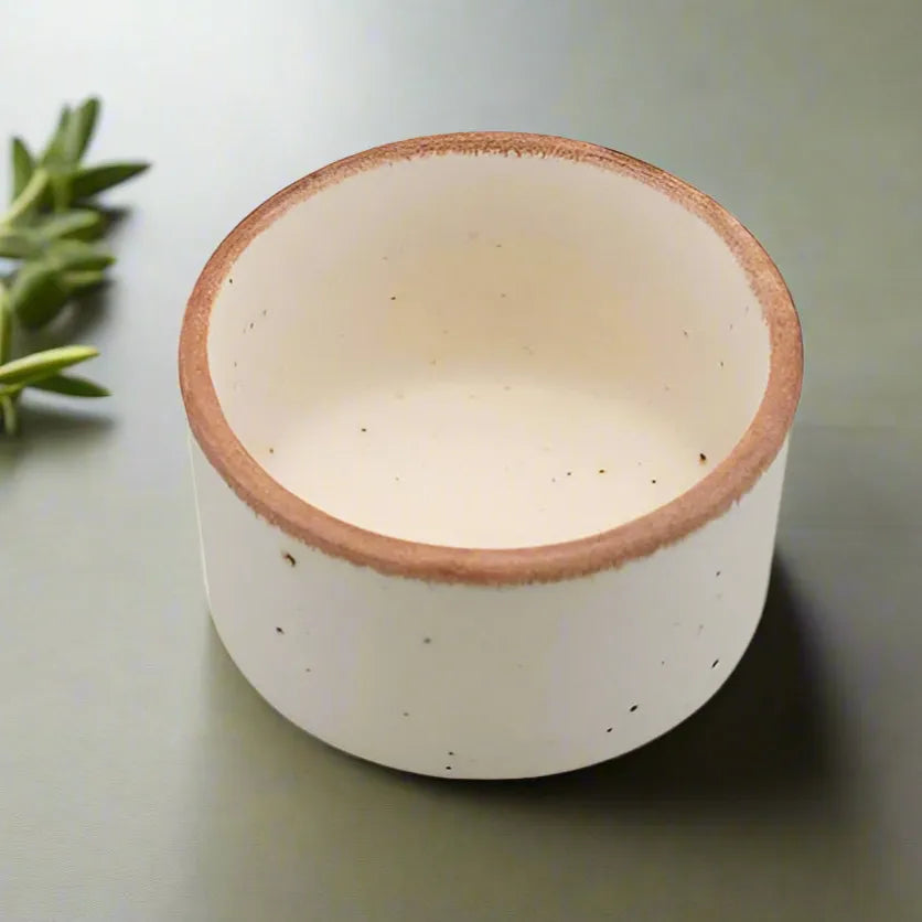 Off-White Ceramic Classic Dip Bowl - Set of 6