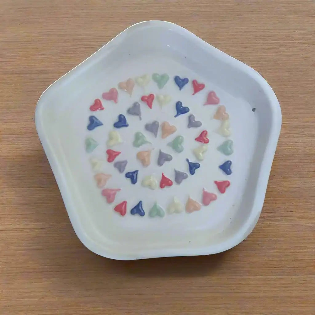 Heartfelt Bliss Mug & Saucer Set - 240 ml