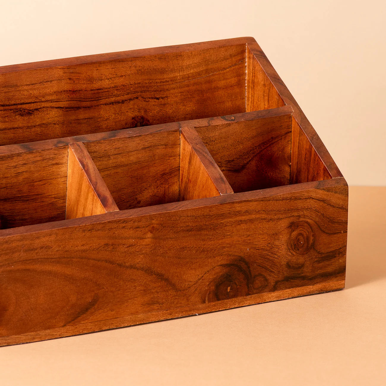 Wooden Cutlery Holder for Kitchen & Tabletop