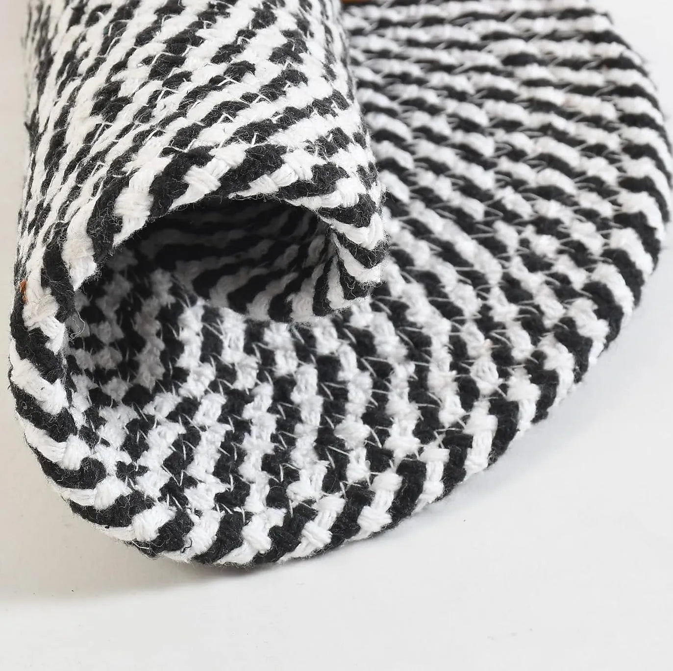 Black & White Criss Cross Placemats