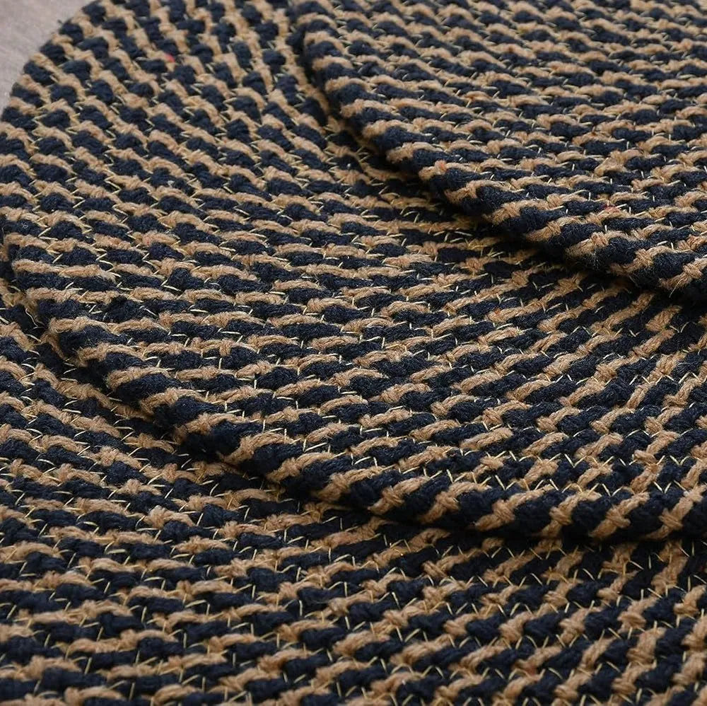 Dark Blue & Beige Criss Cross Placemats