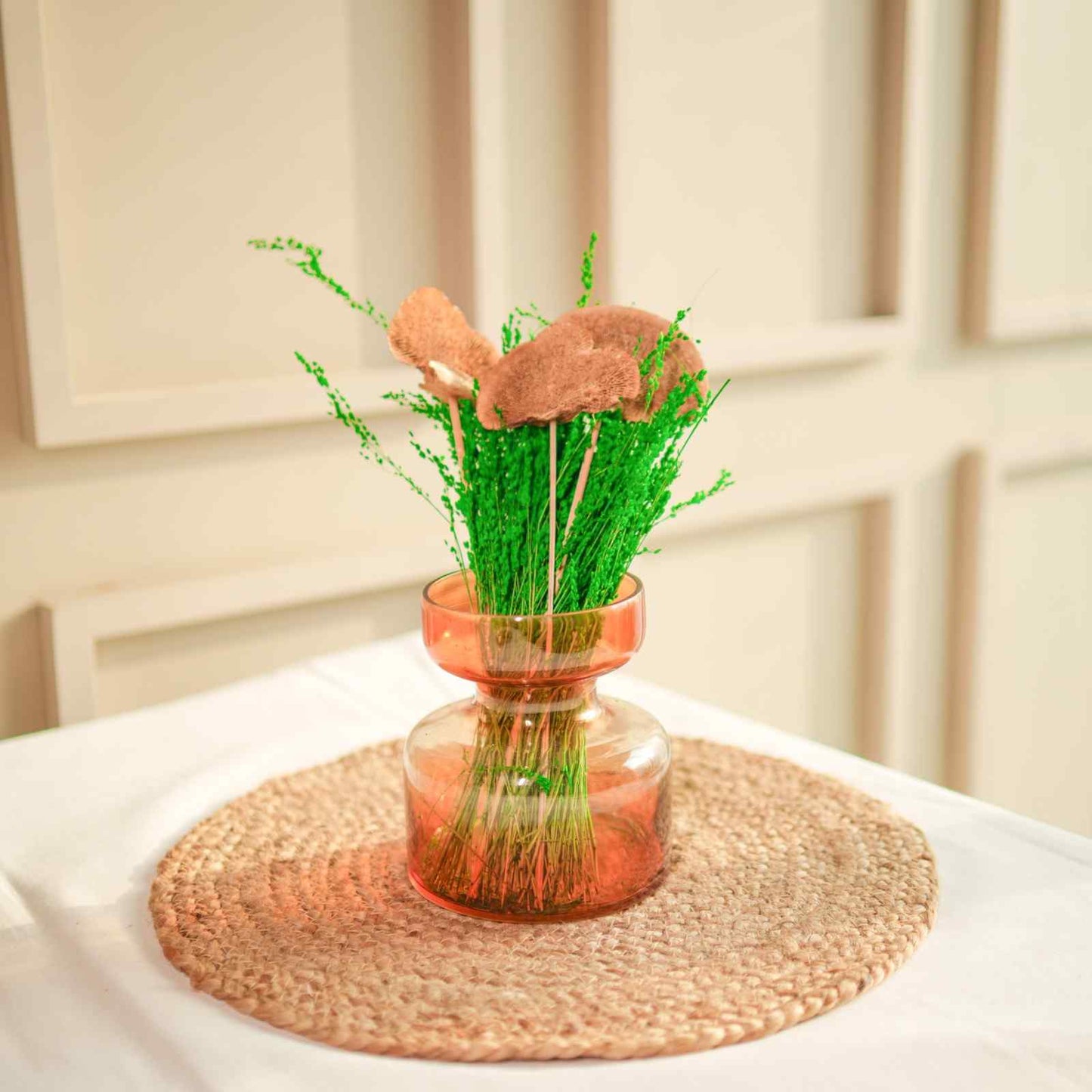 Timber Green Dried Flower Bunch Decor
