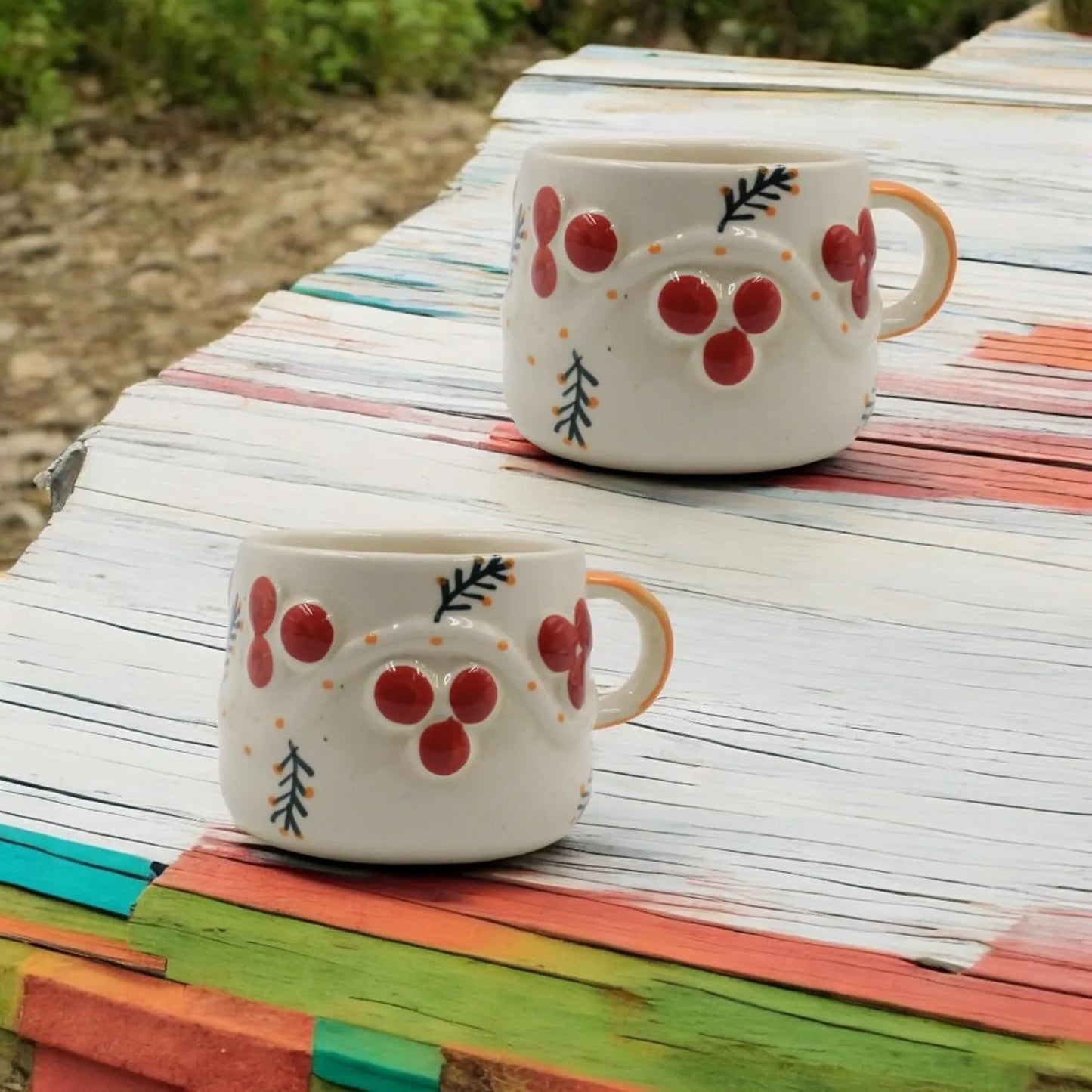 Cranberry Trails Ceramic Mug