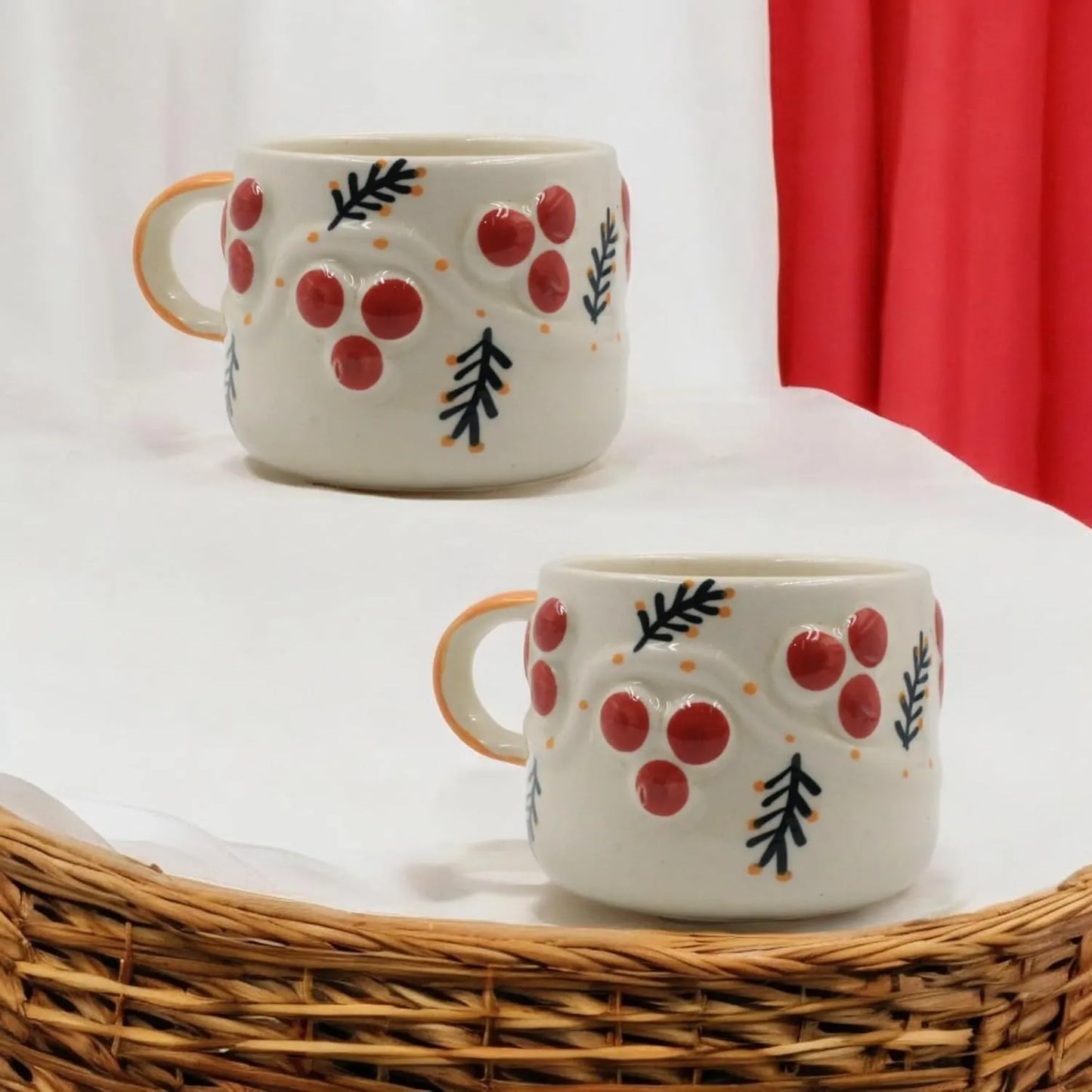 Cranberry Trails Ceramic Mug