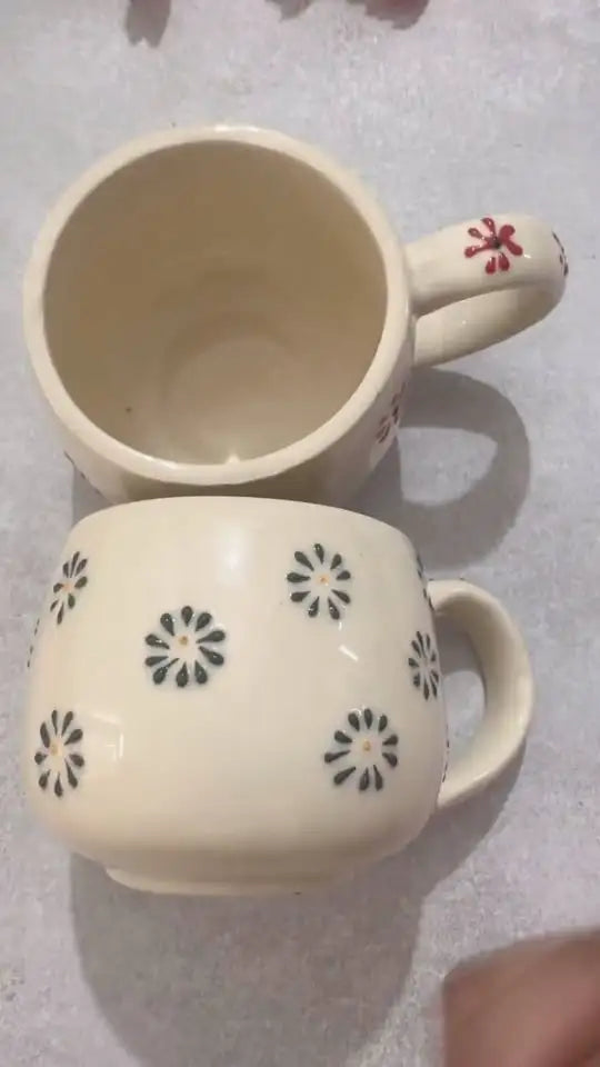 Petal Pop Colorful Ceramic Mug - 200 ml