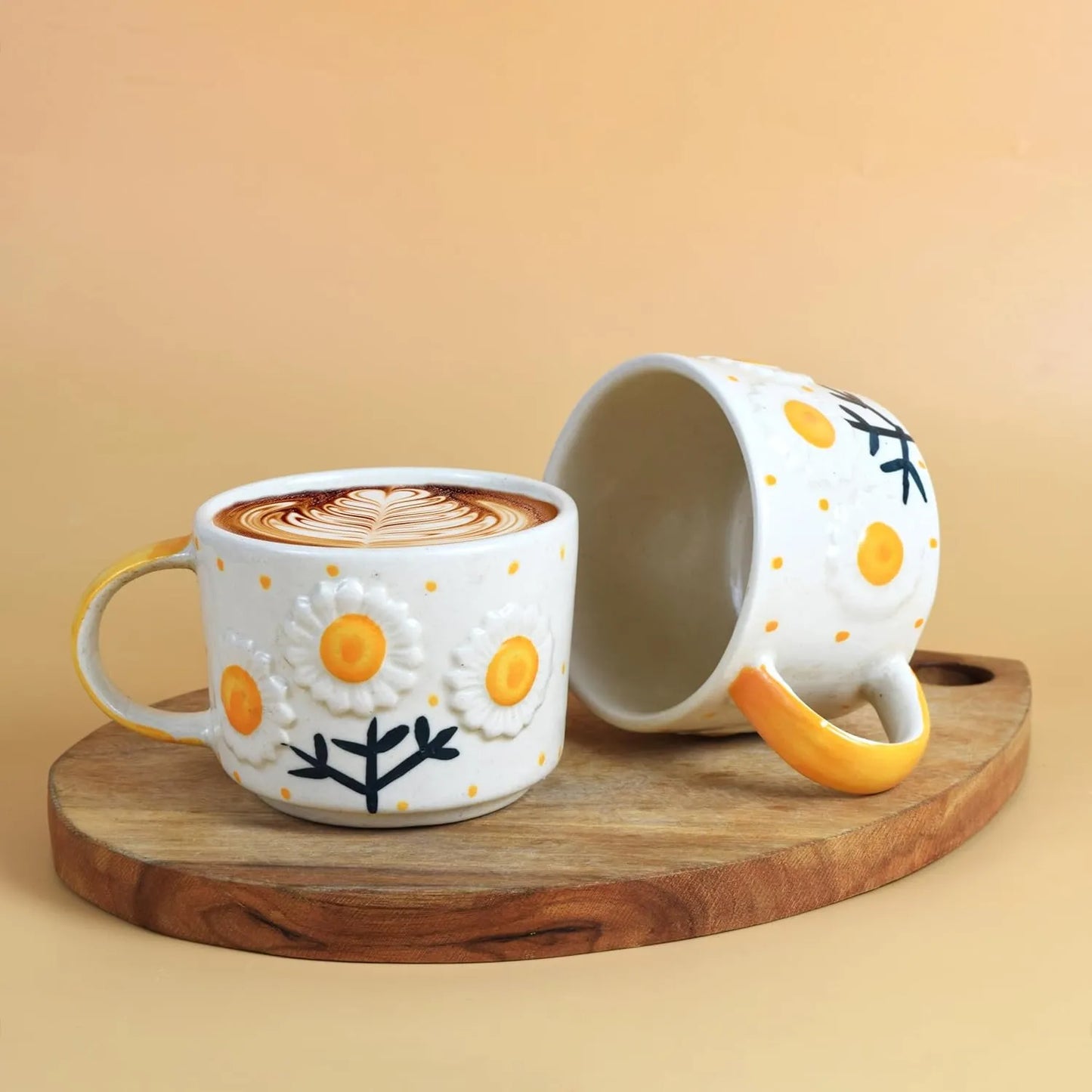 Sun-Kissed Daisies Ceramic Mug