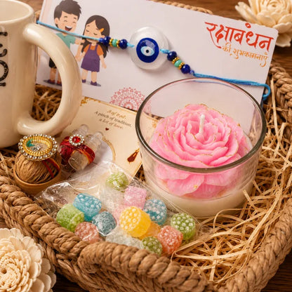 Divine Bond Rakhi Gift Hamper Box