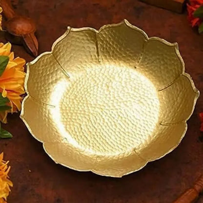 Shimmering Festive Urli Bowl for Home Decor