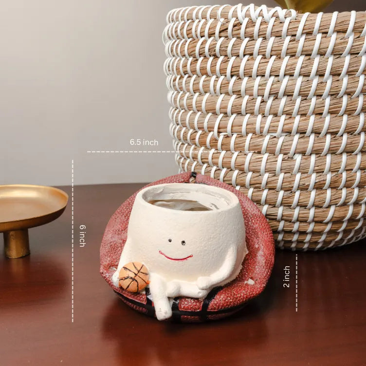 Floral Reed Aroma Diffuser Decor Set in Tray with Planter & Aroma Oil