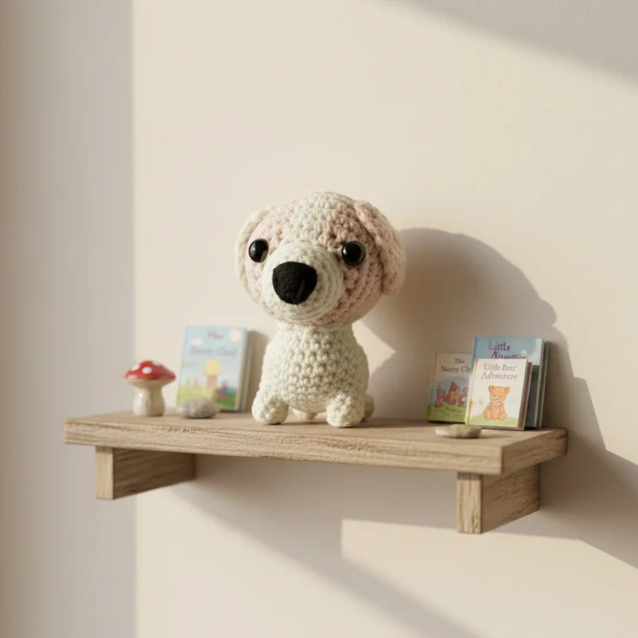 Crochet Pet Plush - Cute Handmade Toy for Kids