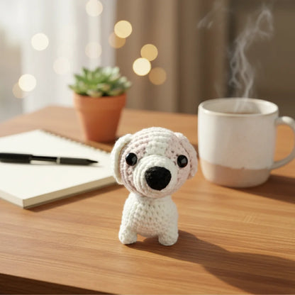 Crochet Pet Plush - Cute Handmade Toy for Kids