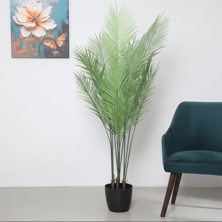 Elegant Areca Palm Decor Plant with Pot - Artificial Plant