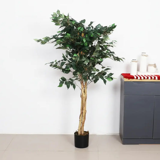 Ficus Potted Plant for Decor - Artificial Plant