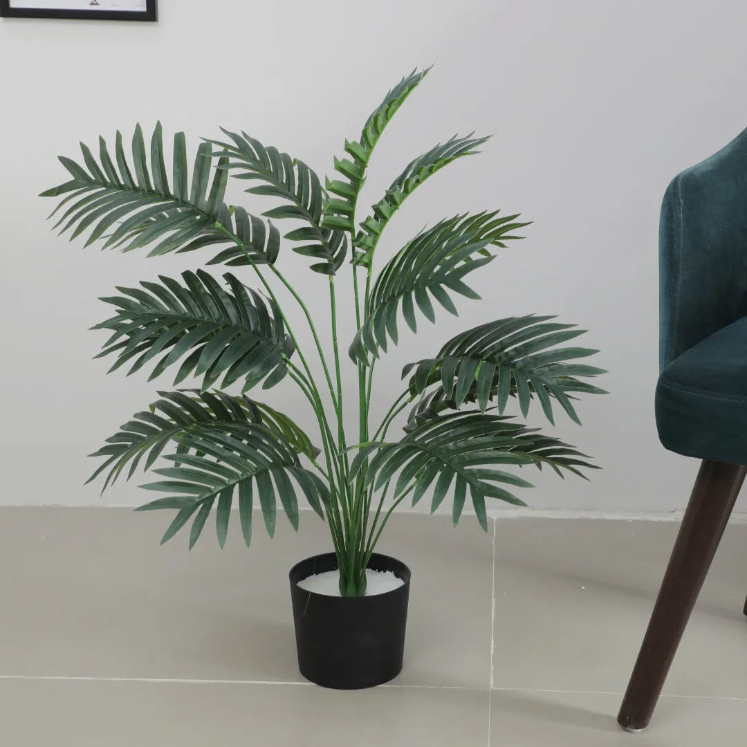 Areca Palm Leaf Plant for Interior Styling - Artificial Plant