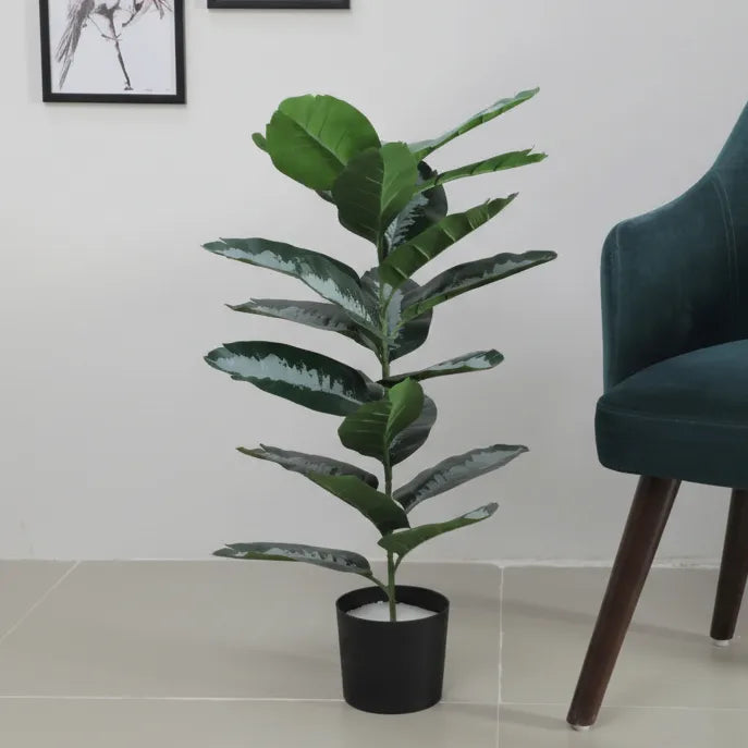 Dieffenbachia Camille Plant with Pot for Decor - Artificial Plant