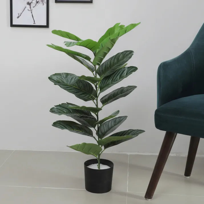 Tropical Dieffenbachia Camille Plant with Pot - Artificial Plant