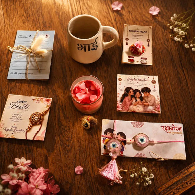 Bhai Blessings Rakhi Gift Hamper