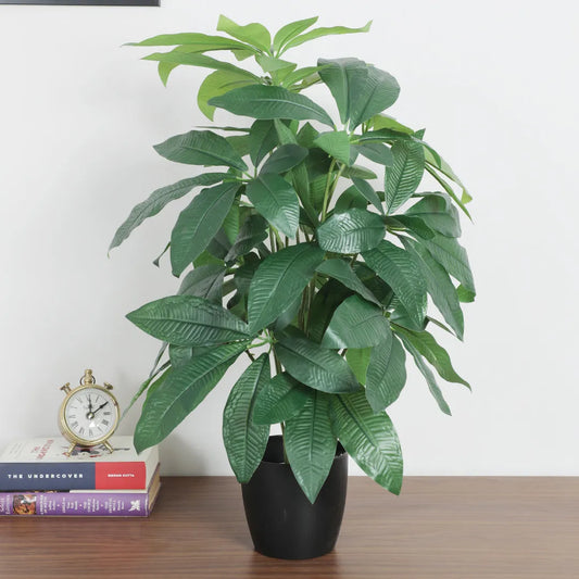 Guiana Chestnut Decor Accent Plant with Pot - Artificial Plant