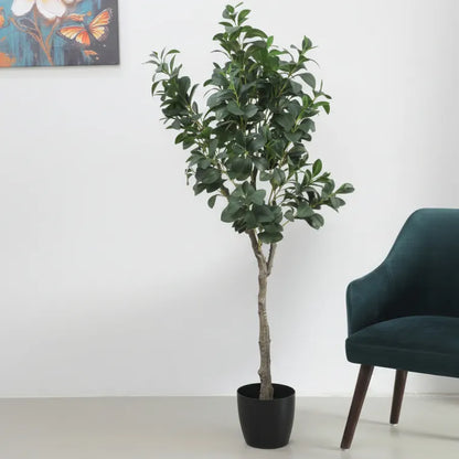 Ficus Benjamina Plant with Pot - Artificial Plant
