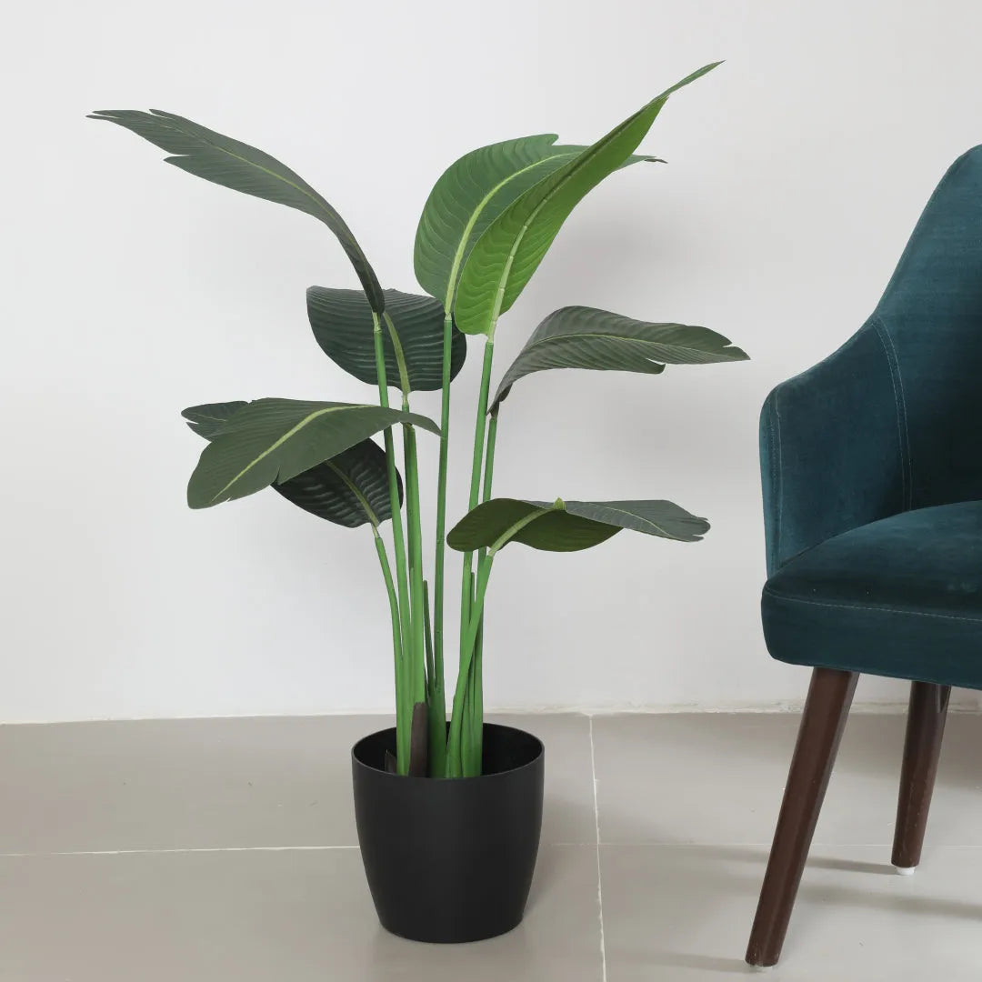 Banana Tree Plant with Pot for Home Decor - Artificial Plant
