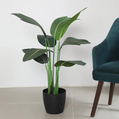 Banana Tree Plant with Pot for Home Decor - Artificial Plant
