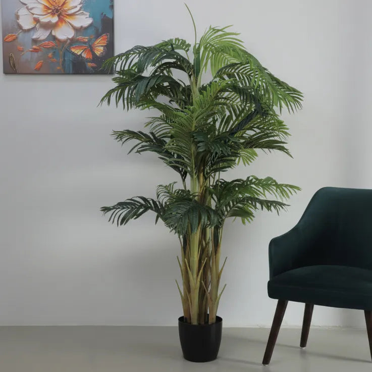 Smilax Leaf Decorative Floor Plant with Pot - Artificial Plant