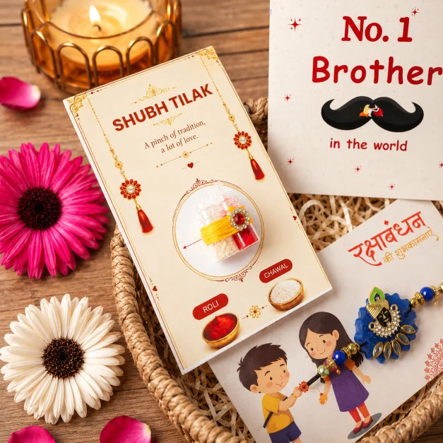 Krishna Inspired Rakhi Hamper