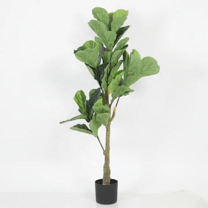 Fiddle Leaf Fig Plant with Pot for Decor - Artificial Plant