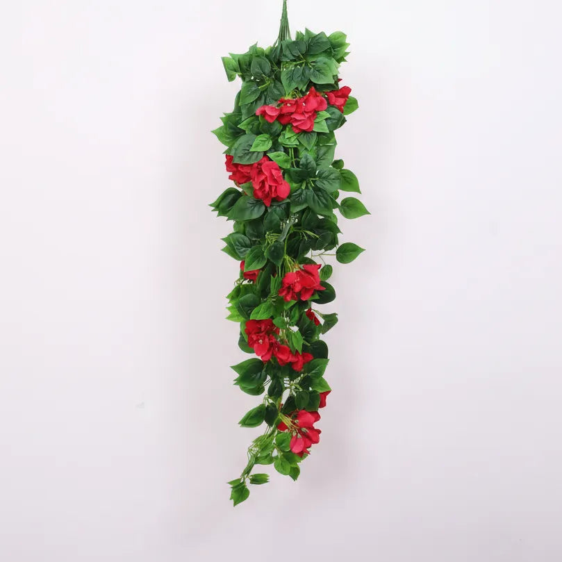 Hanging Bougainvillea Flowers for Decor - Artificial Plant