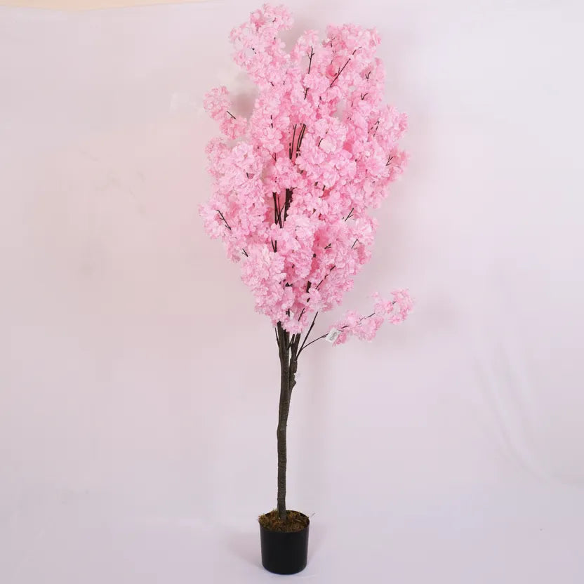 Large Blossom Flowers Plant with Pot for Interiors - Artificial Plant