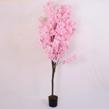 Large Blossom Flowers Plant with Pot for Interiors - Artificial Plant