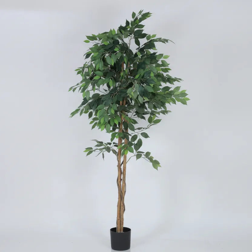 Large Ficus Decorative Floor Plant with Pot - Artificial Plant