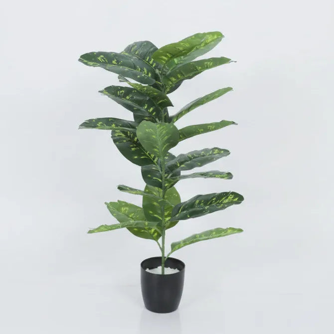 Dieffenbachia Camille Plant with Pot for Decor - Artificial Plant