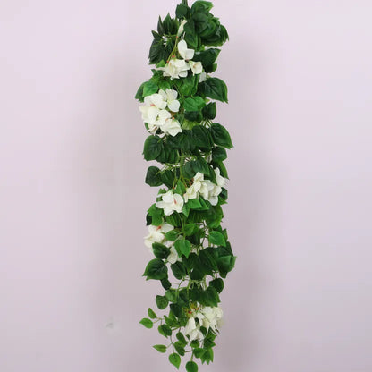 Faux Hanging Bougainvillea Flowers for Decor - Artificial Plant