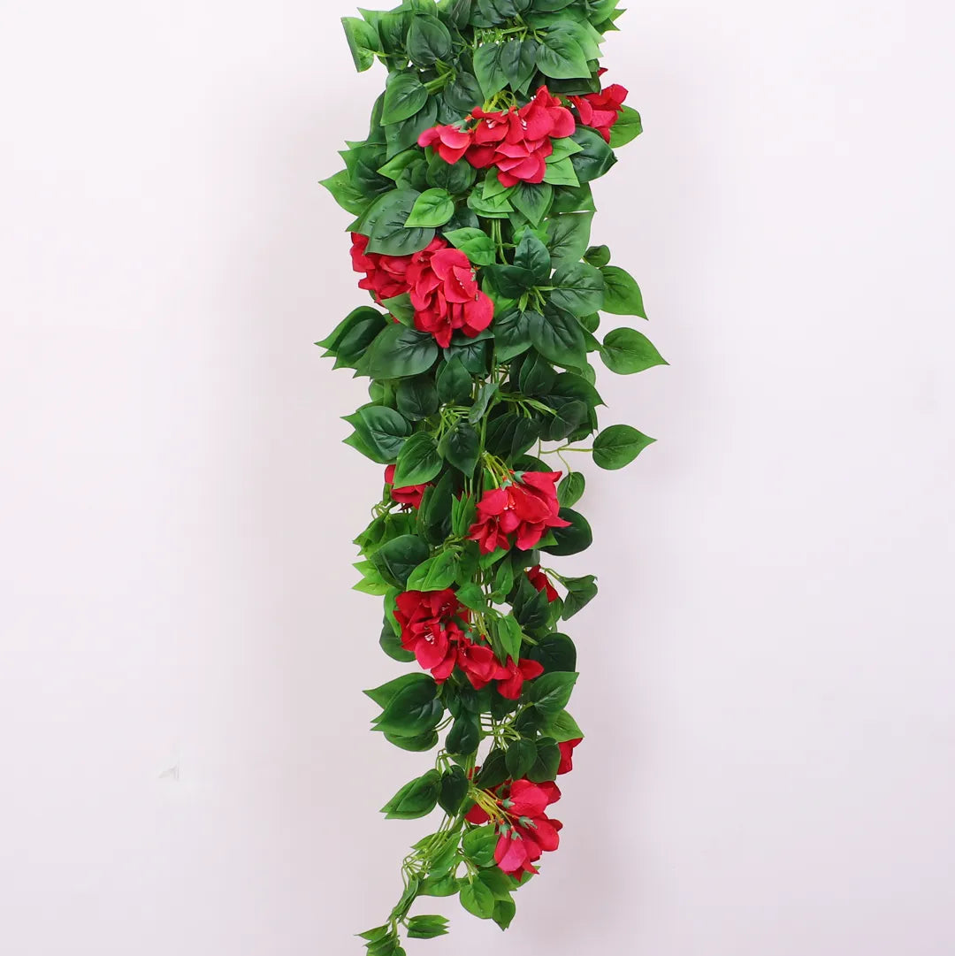 Faux Hanging Bougainvillea Flowers for Decor - Artificial Plant