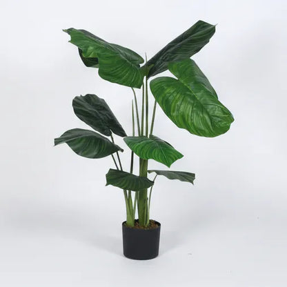 Anubias Indoor Outdoor Plant with Pot - Artificial Plant