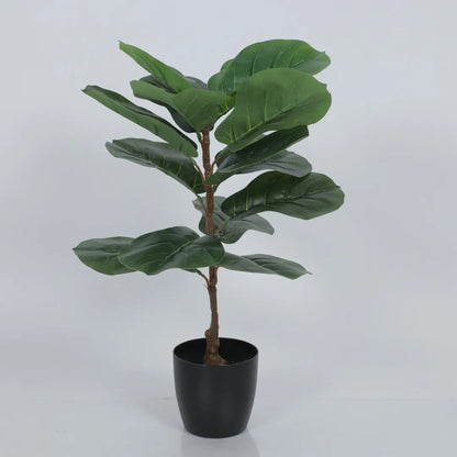 Fiddle Leaf Fig Indoor Decorative Plant with Pot - Artificial Plant