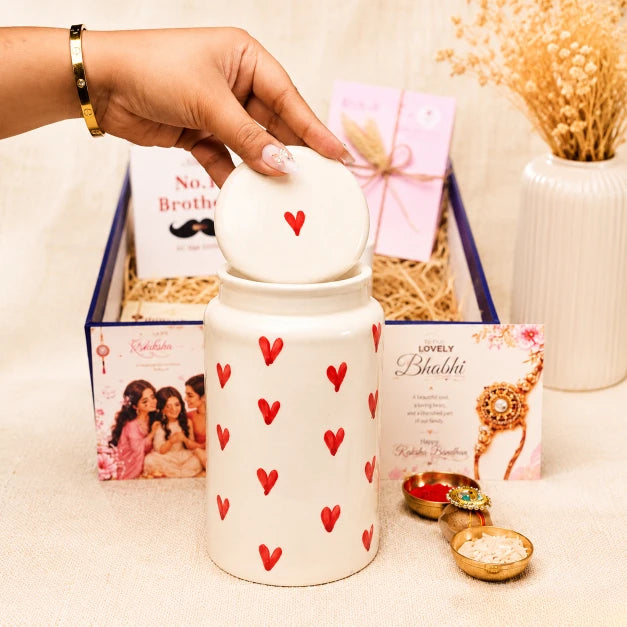 Heartfelt Sibling Love Rakhi Gift Hamper