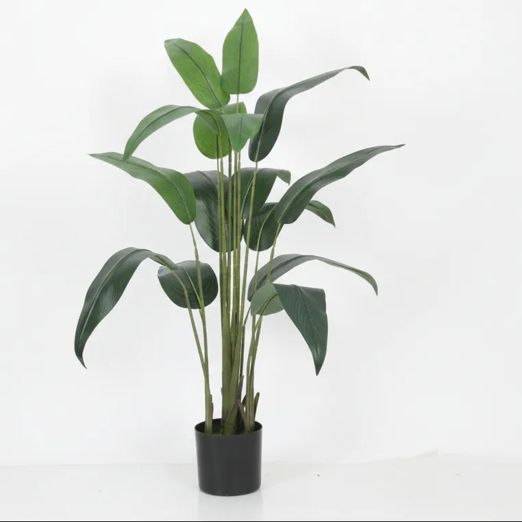 Bird of Paradise Plant with Pot - Artificial Plant
