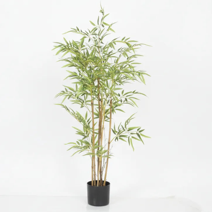 Bamboo Style Plant with Pot - Artificial Plant