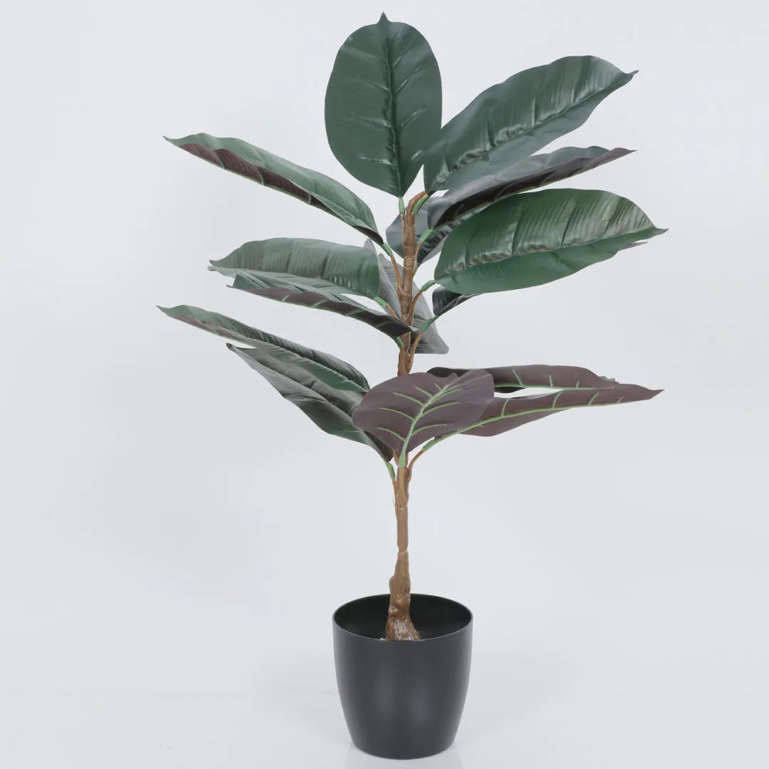 Banana Leaf Indoor Plant with Pot for Decor - Artificial Plant