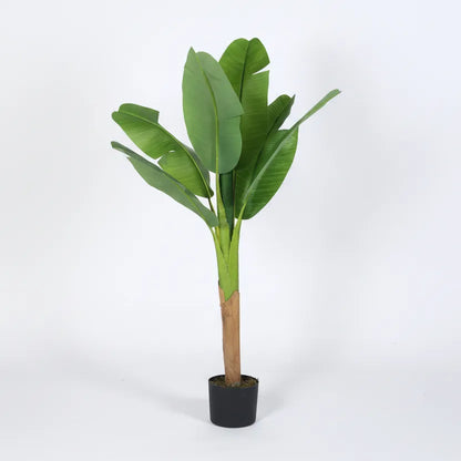 Banana Leaf Plant with Pot - Artificial Plant