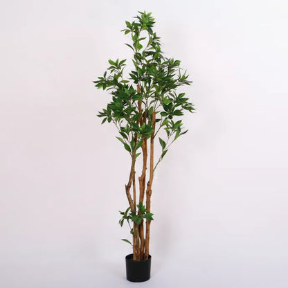 Indoor Accent Ficus Plant with Pot - Artificial Plant