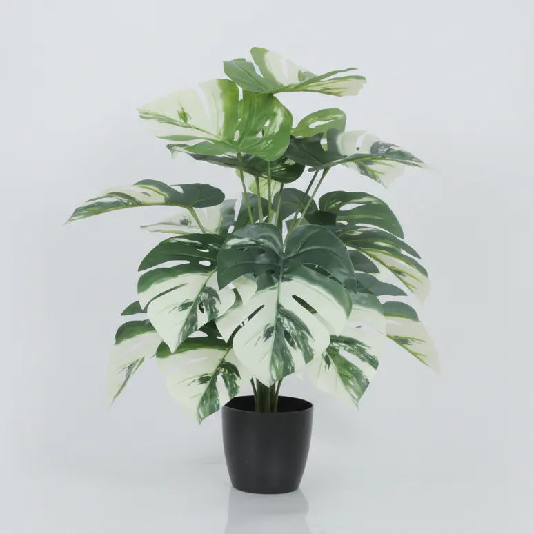 Natural Looking Monstera Plant with Pot - Artificial Plant