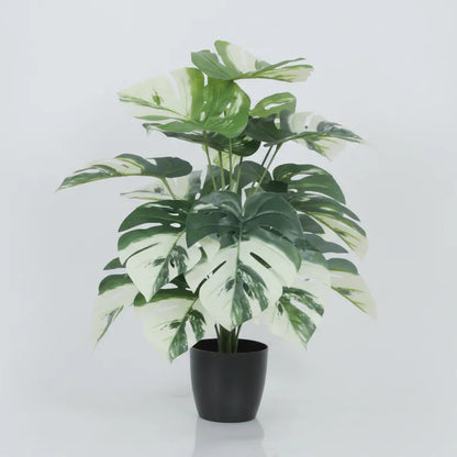 Natural Looking Monstera Plant with Pot - Artificial Plant