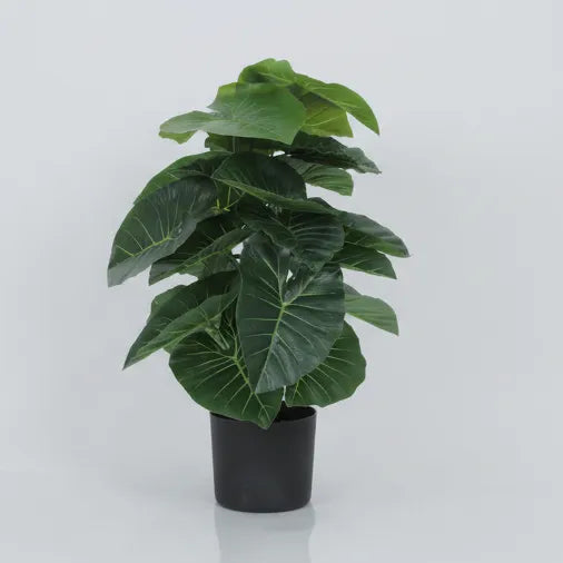 Rubber Leaf Indoor Decor Accent Plant - Artificial Plant