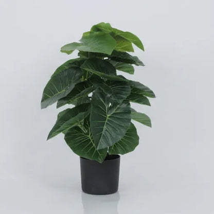 Rubber Leaf Indoor Decor Accent Plant - Artificial Plant