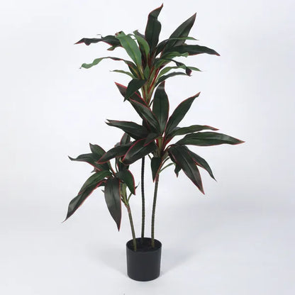 Dracaena Leaf Plant with Pot - Artificial Plant